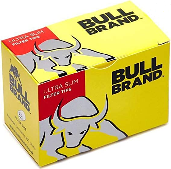 Bull Brand Slimline Filter Tips RRP £1.50 CLEARANCE XL 99p